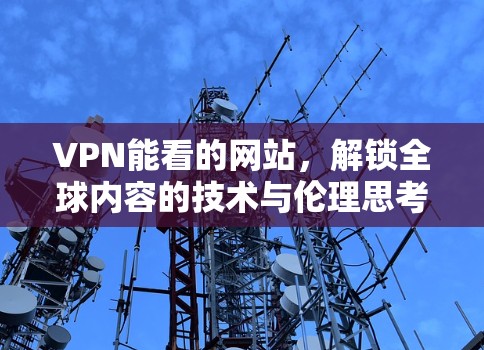 VPN能看的网站，解锁全球内容的技术与伦理思考