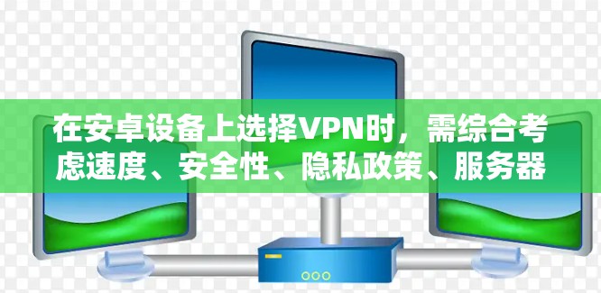 在安卓设备上选择VPN时，需综合考虑速度、安全性、隐私政策、服务器覆盖、易用性以及价格等因素。以下是一些备受推荐的VPN服务，适用于不同需求
